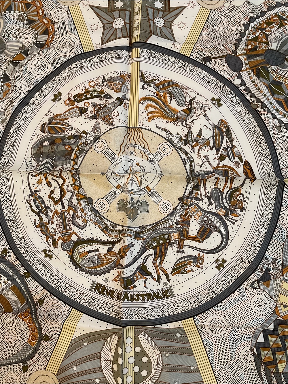Hermes Reve D’Australia Silk Scarf